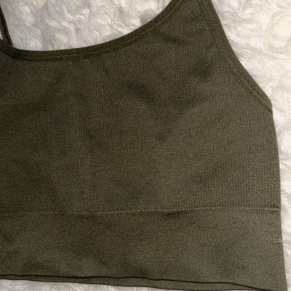 DSG Women's Seamless Fashion Ribbed Sports Bra, Size Small - Picture 2 of 8